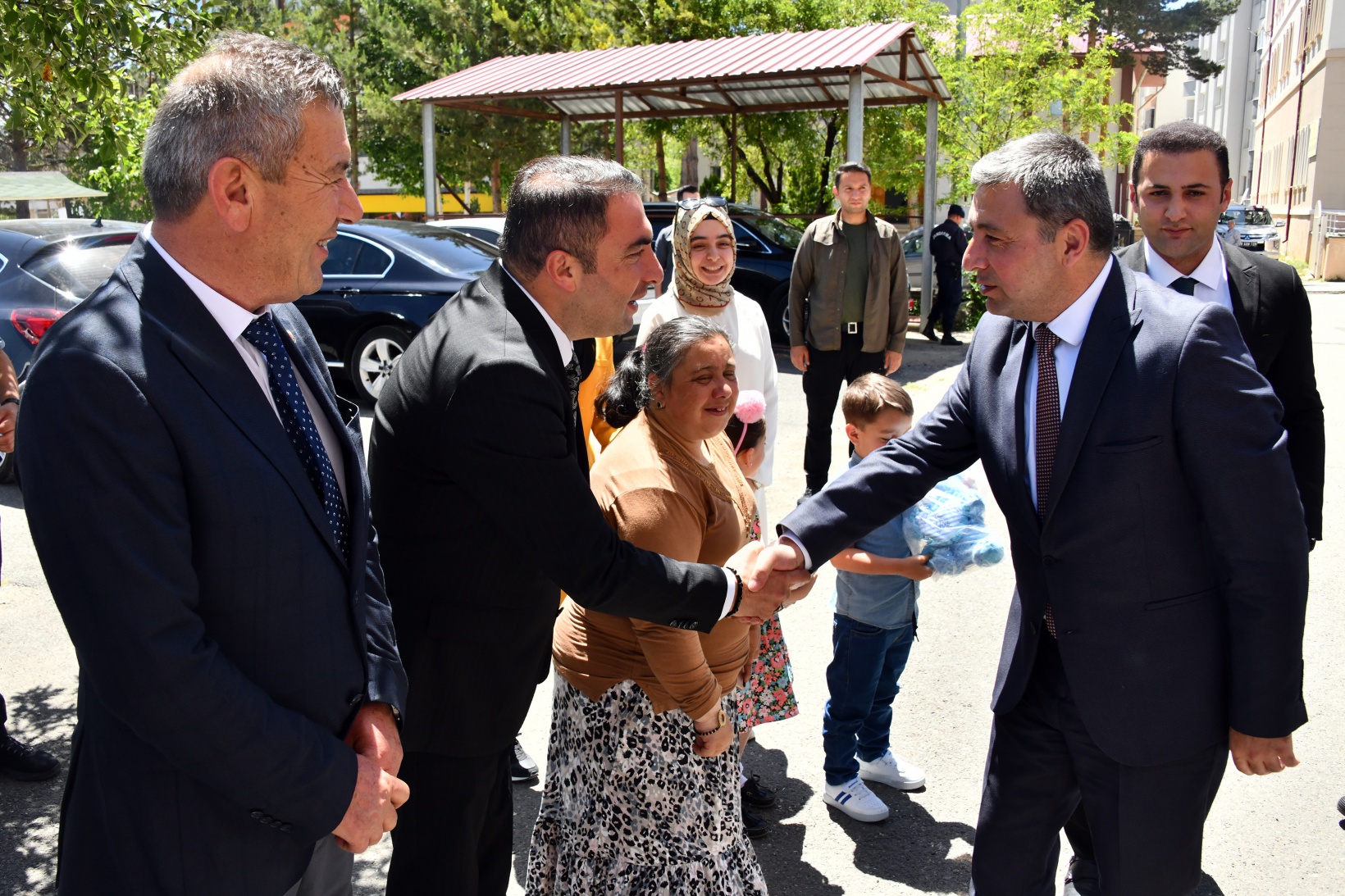 Vali Tanrısever Şiran ilçesinde incelemelerde bulundu 29