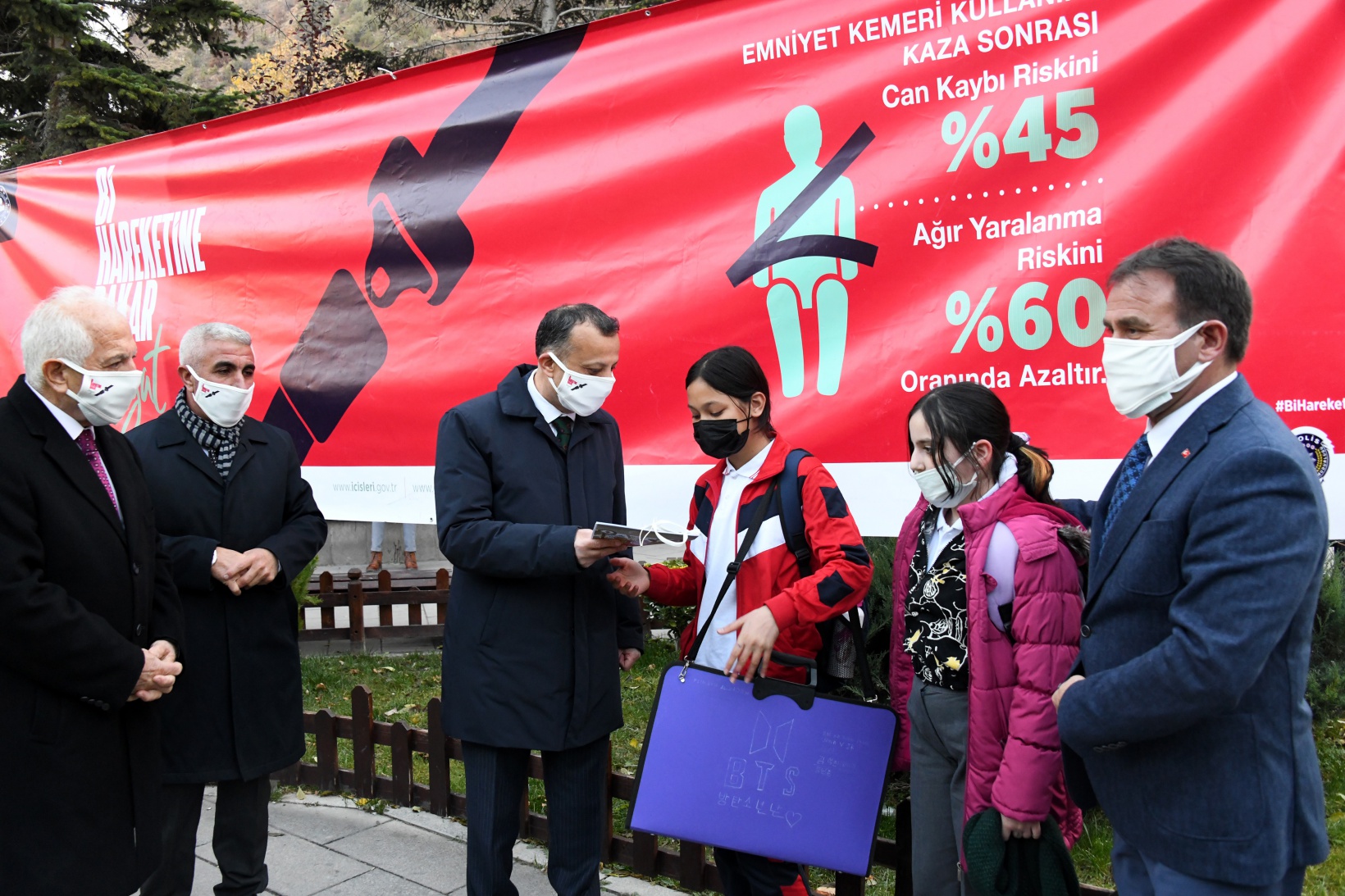 Gümüşhane’de emniyet kemeri denetimi yapıldı 9