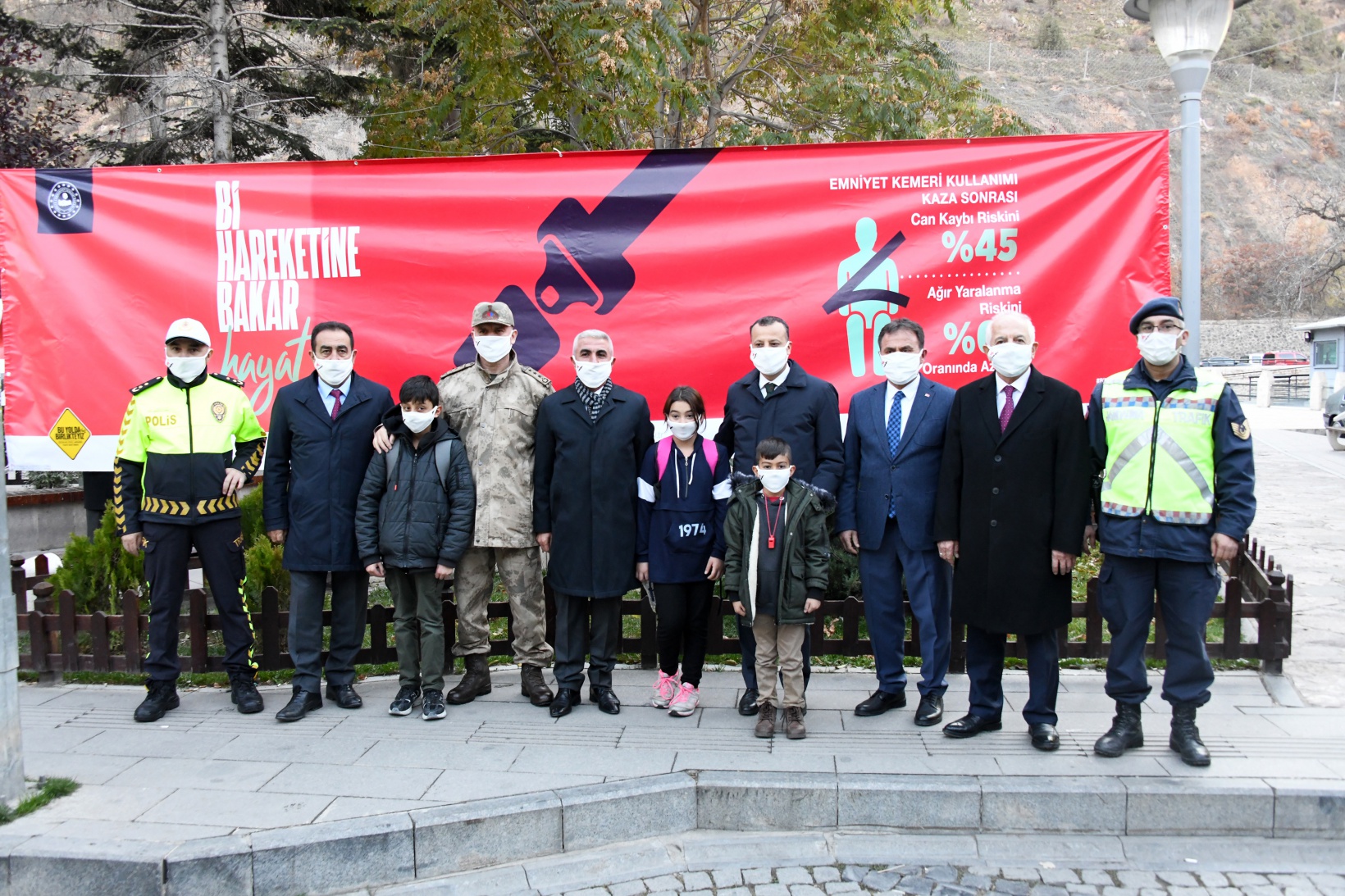 Gümüşhane’de emniyet kemeri denetimi yapıldı 13