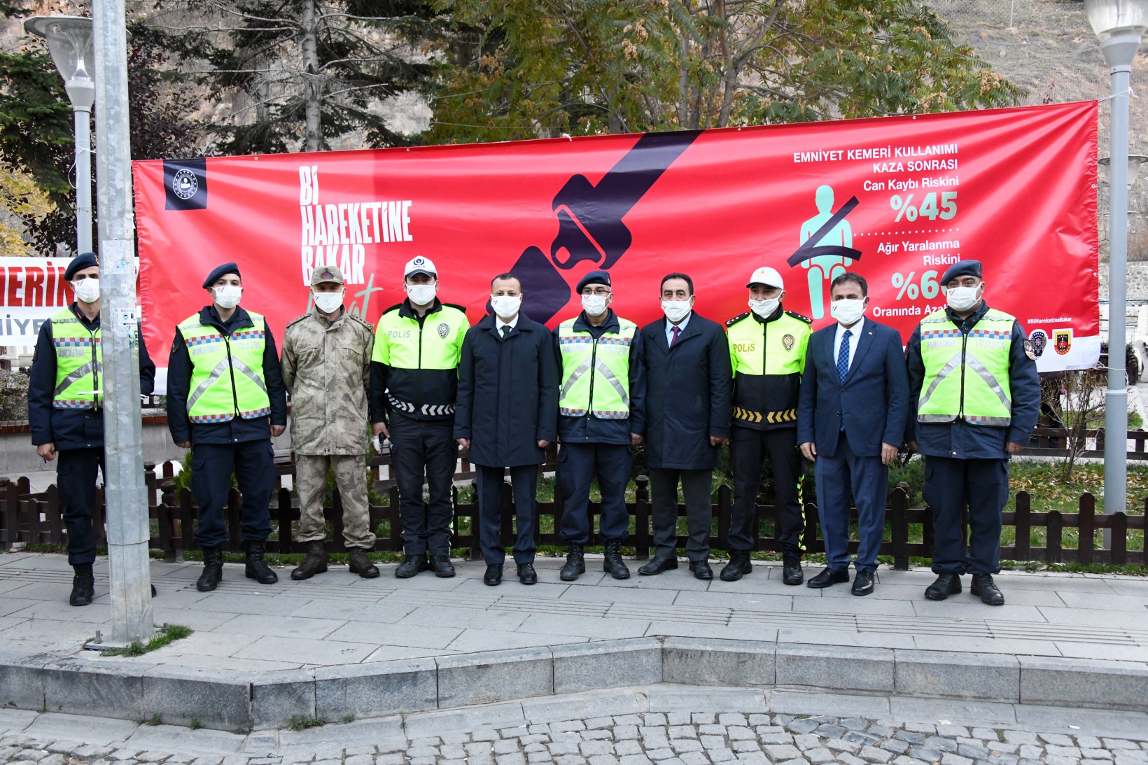 Gümüşhane’de emniyet kemeri denetimi yapıldı 14
