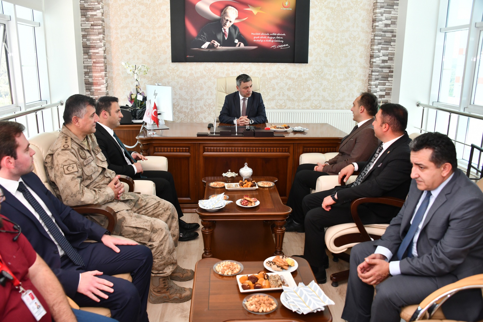 Vali Tanrısever Şiran ilçesinde incelemelerde bulundu 44