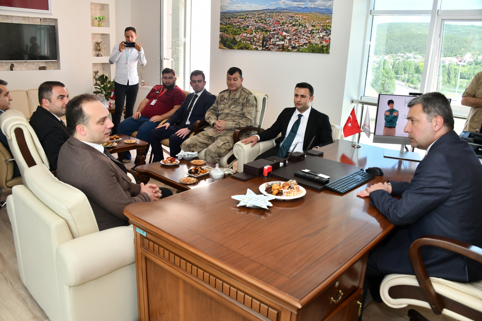 Vali Tanrısever Şiran ilçesinde incelemelerde bulundu 26