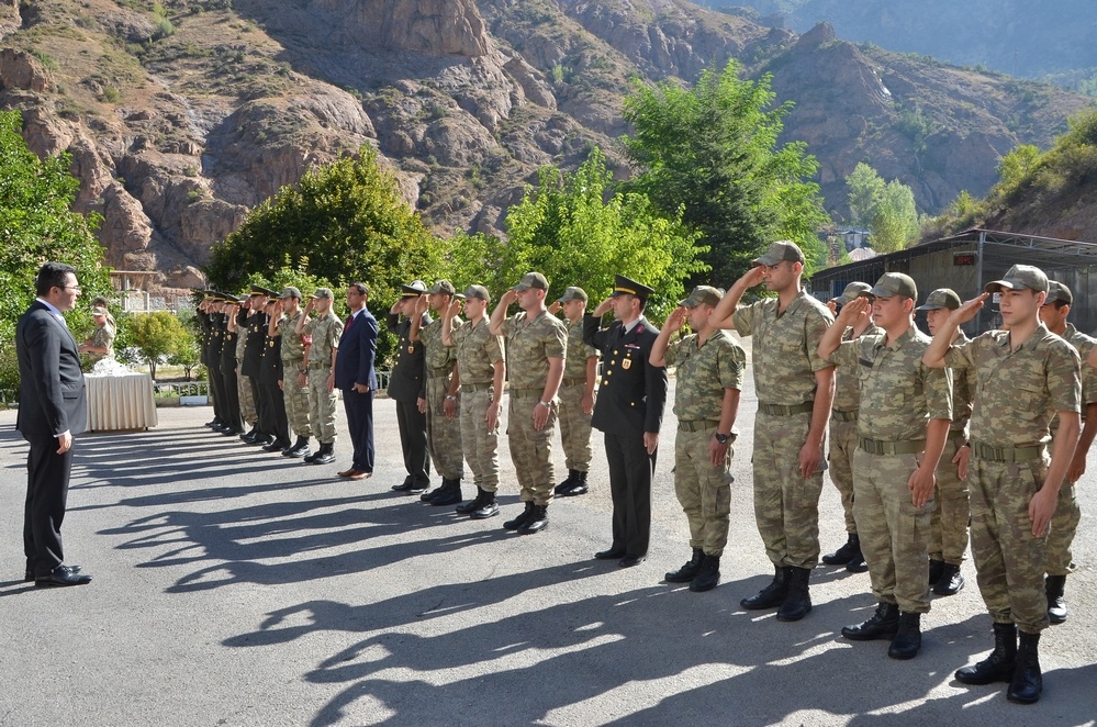 Gümüşhane’de Bayramlaşma töreni ilklerle gerçekleştirildi 12