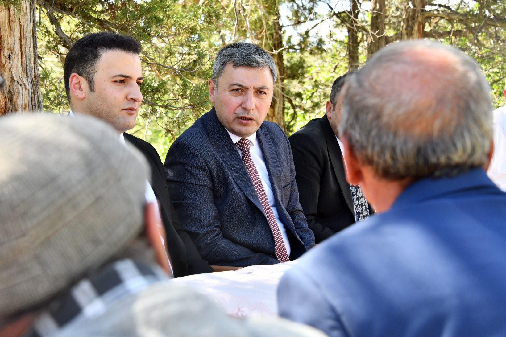 Vali Tanrısever Şiran ilçesinde incelemelerde bulundu 20