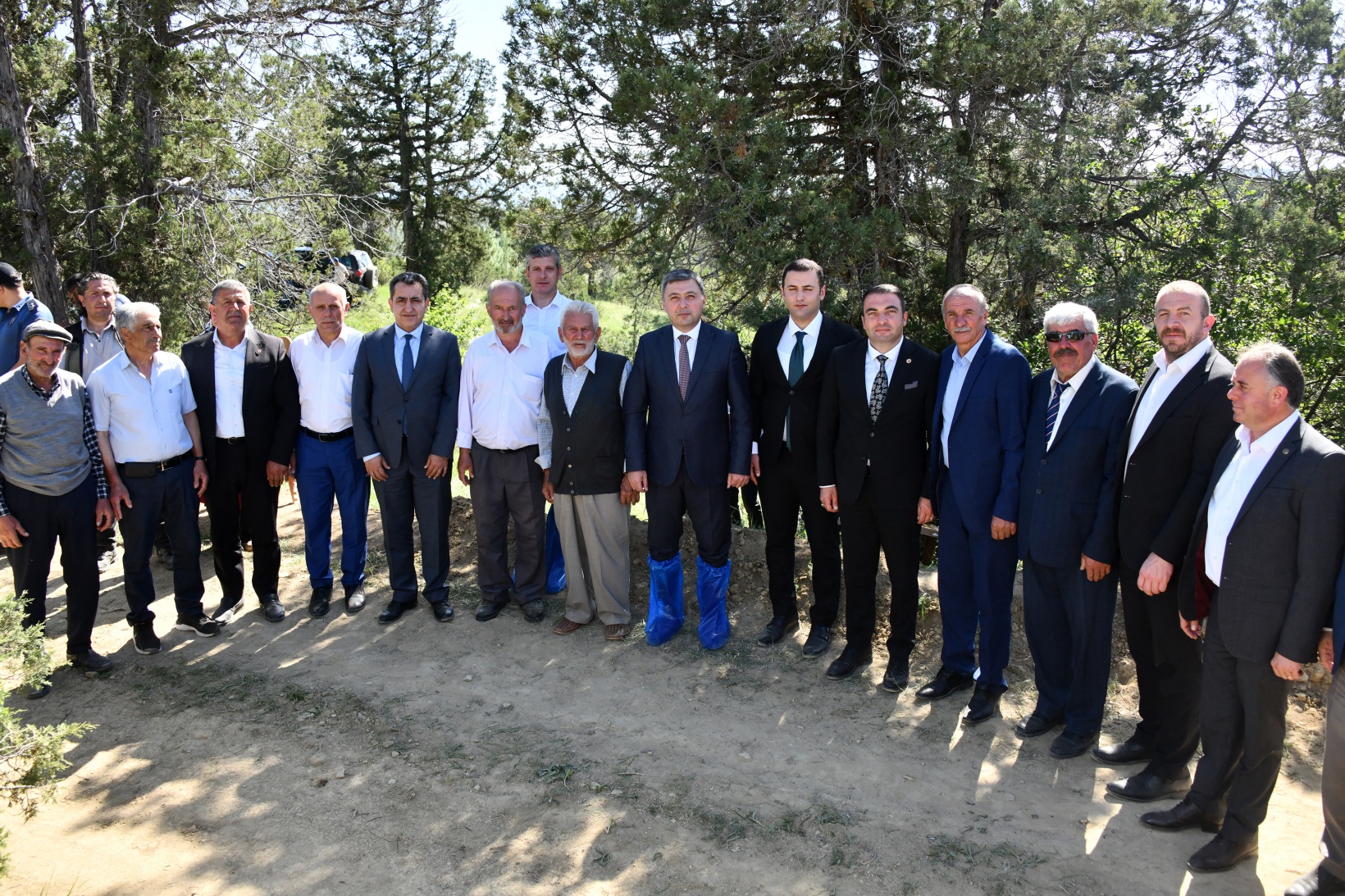 Vali Tanrısever Şiran ilçesinde incelemelerde bulundu 51