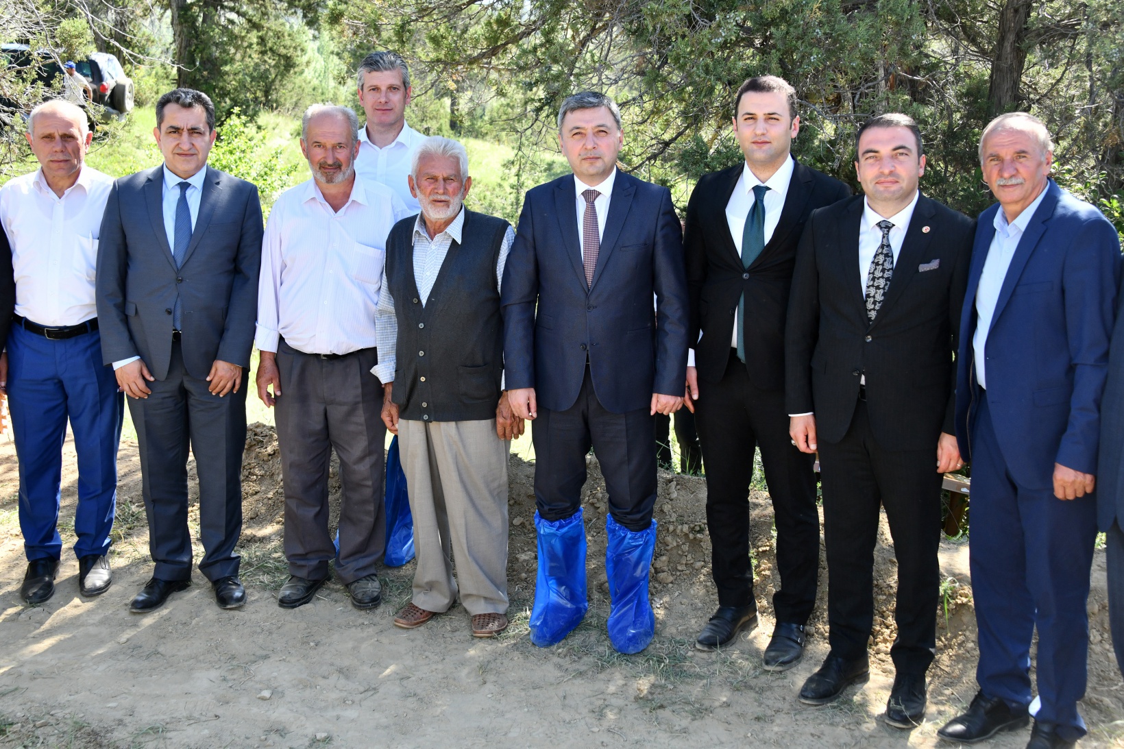 Vali Tanrısever Şiran ilçesinde incelemelerde bulundu 28