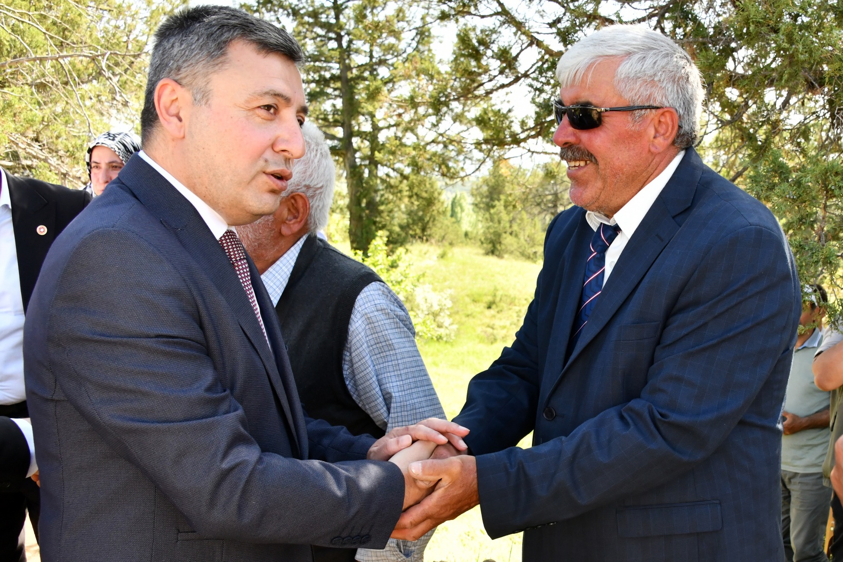 Vali Tanrısever Şiran ilçesinde incelemelerde bulundu 40