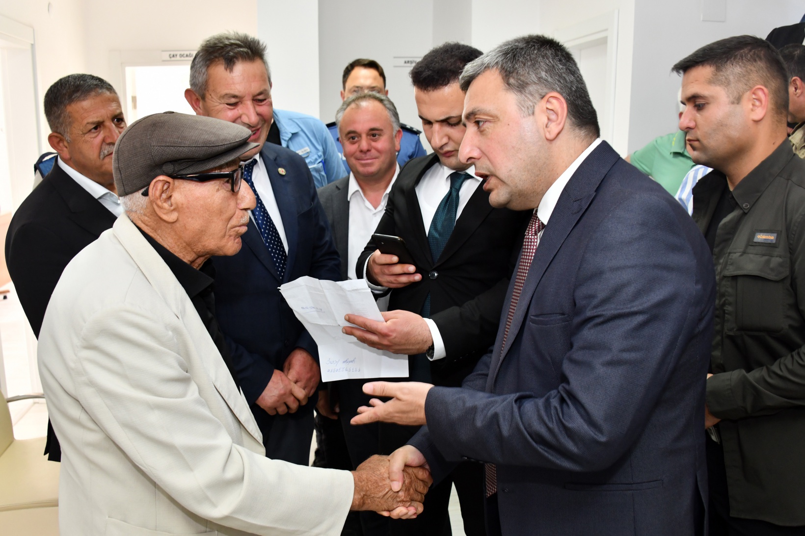 Vali Tanrısever Şiran ilçesinde incelemelerde bulundu 11