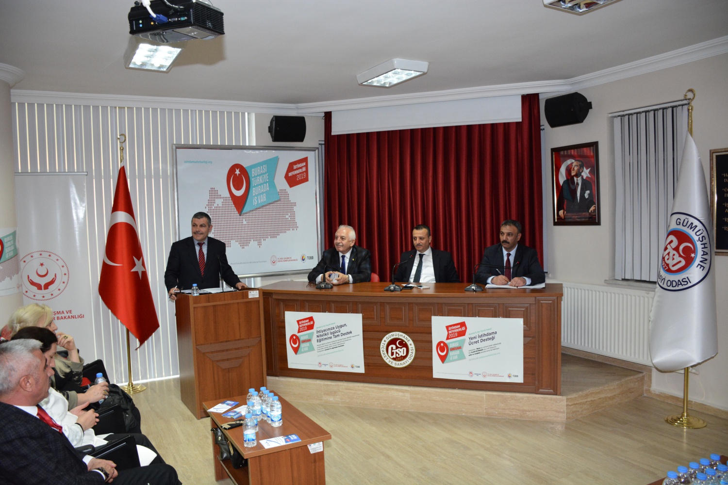 Gümüşhane’de ‘İstihdam Seferberliği’ bilgilendirme toplantısı  11