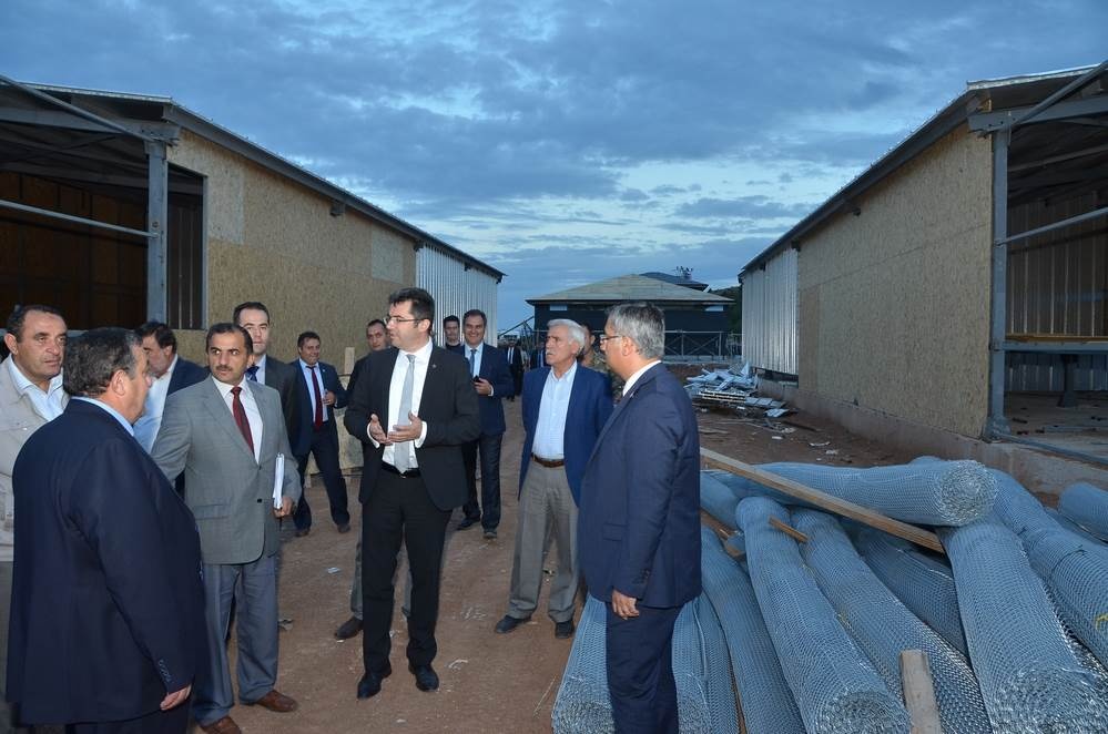 Vali Memiş, Kelkit’te tarımsal tesisleri inceledi 7