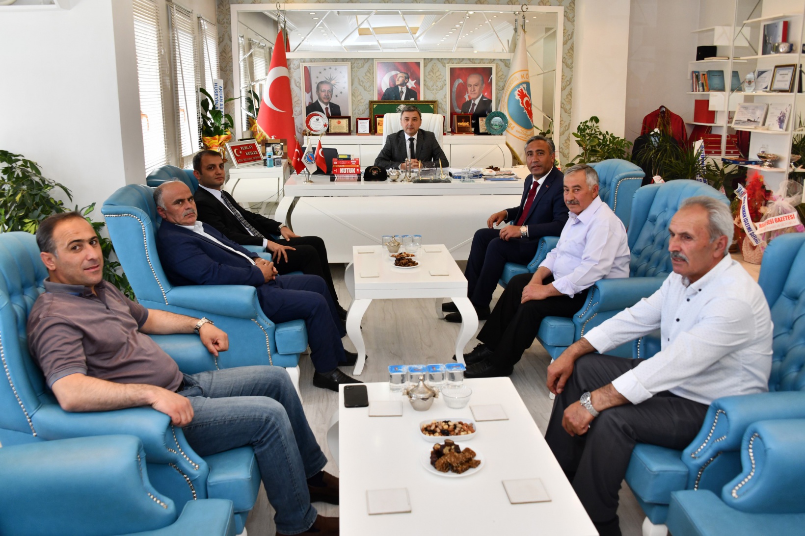 Vali Tanrısever Köse ilçesinde incelemelerde bulundu 10