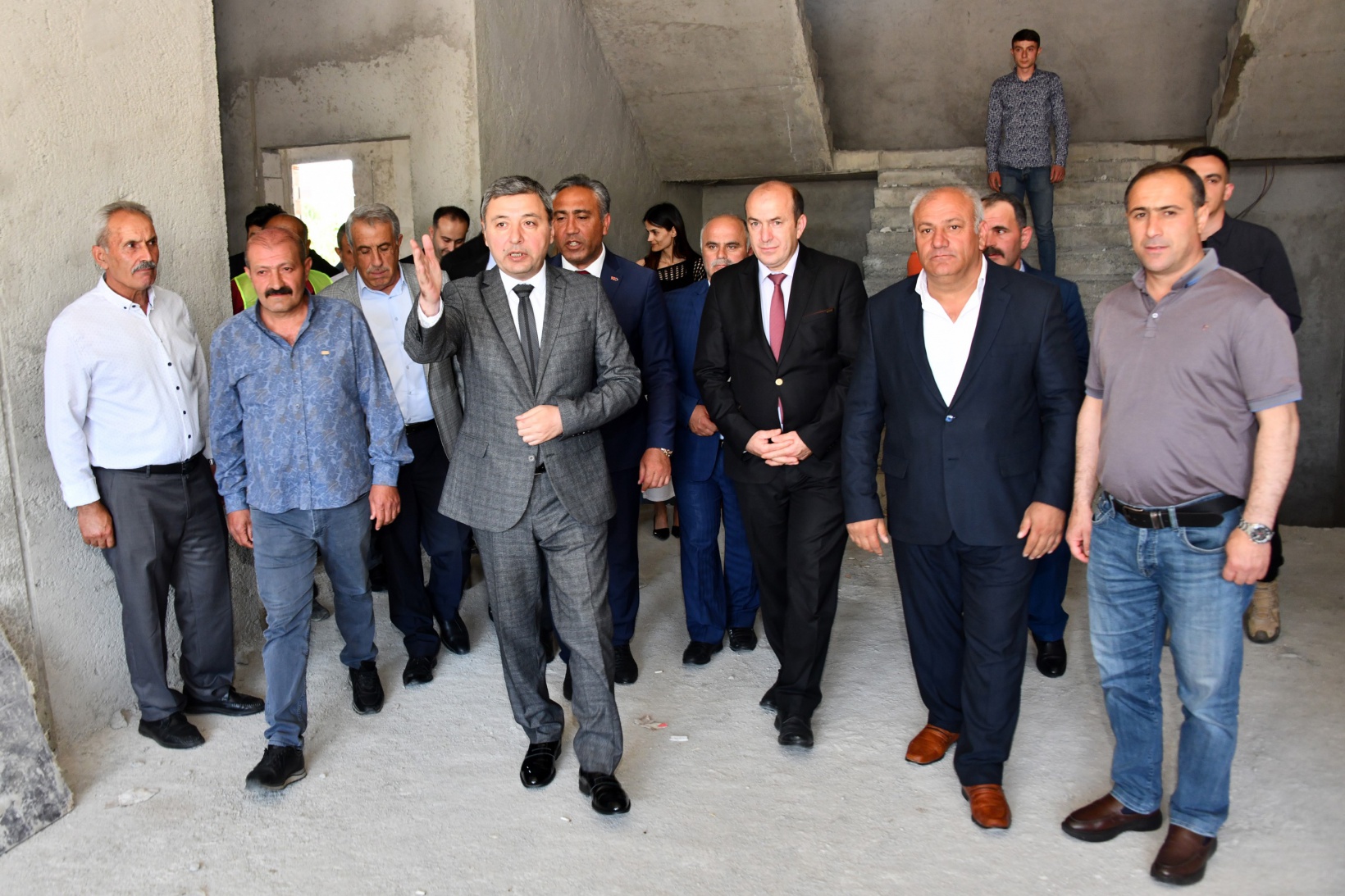 Vali Tanrısever Köse ilçesinde incelemelerde bulundu 36