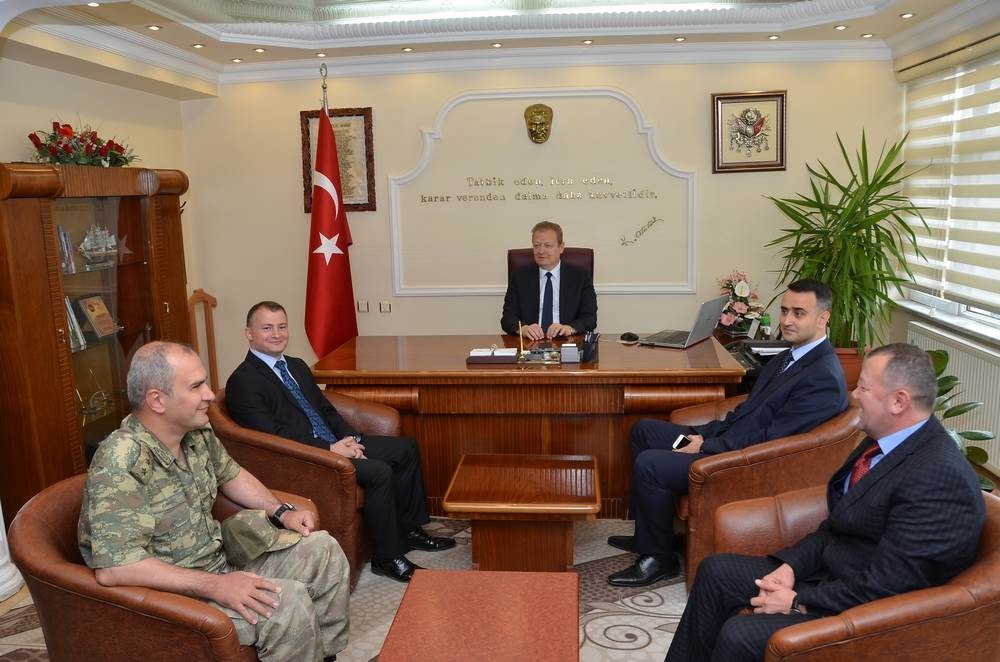 Vali Yavuz’un veda ziyaretleri devam ediyor 1