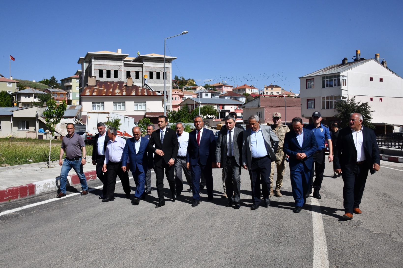 Vali Tanrısever Köse ilçesinde incelemelerde bulundu 19