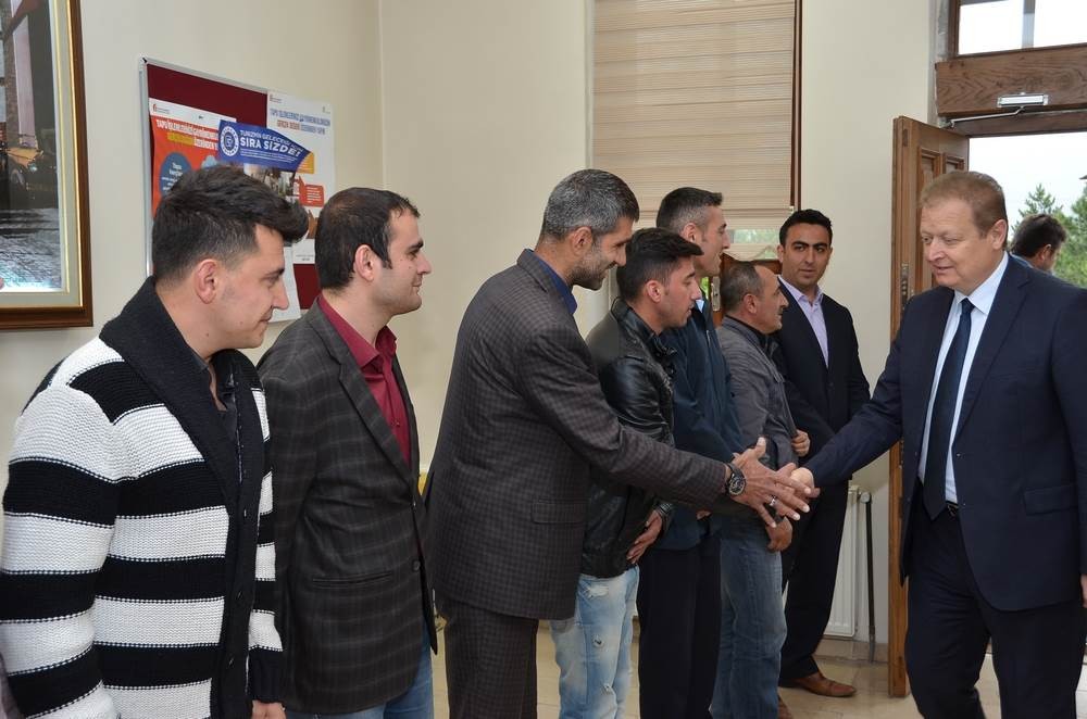 Vali Yavuz’un veda ziyaretleri devam ediyor 34