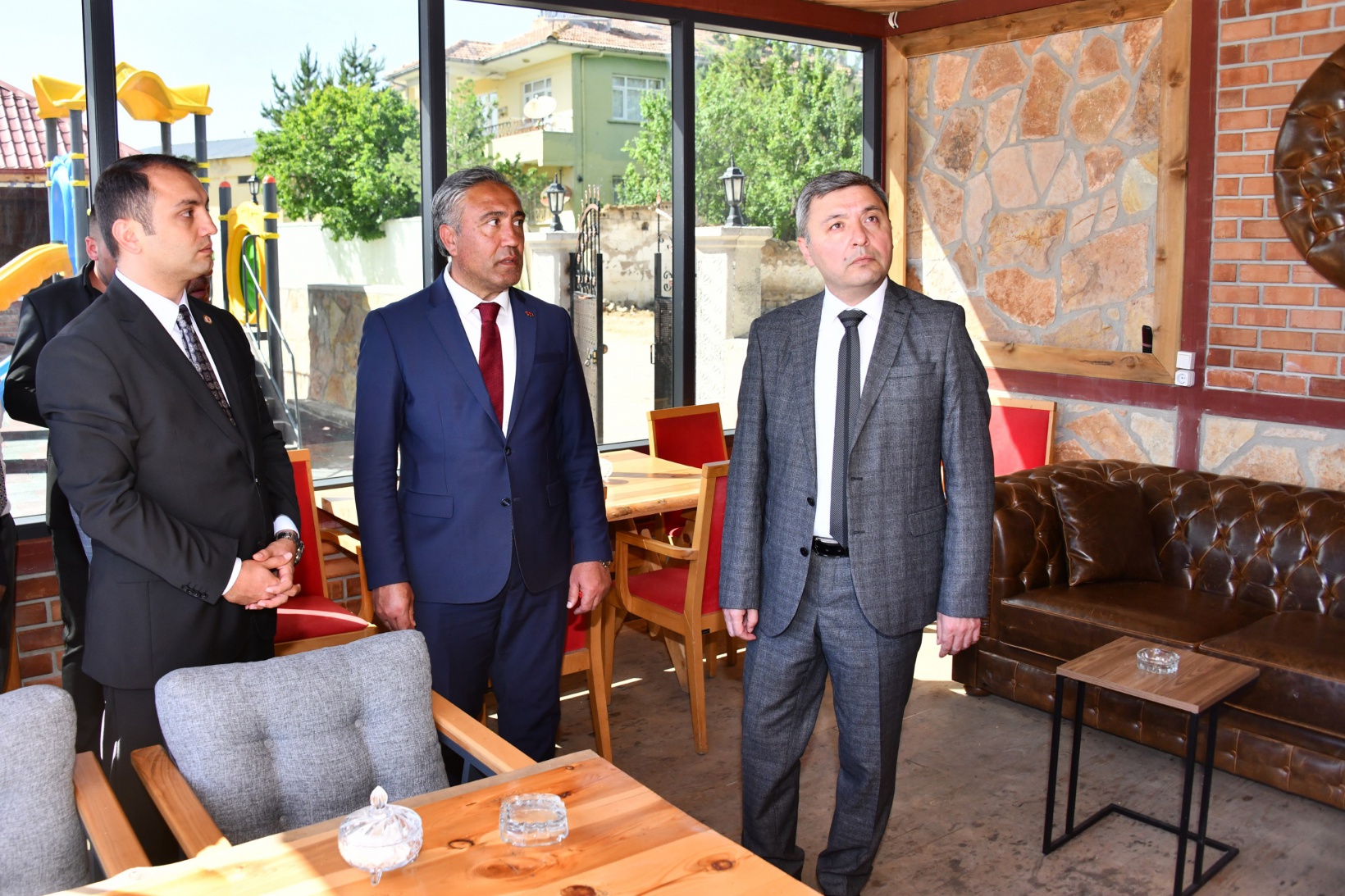 Vali Tanrısever Köse ilçesinde incelemelerde bulundu 35