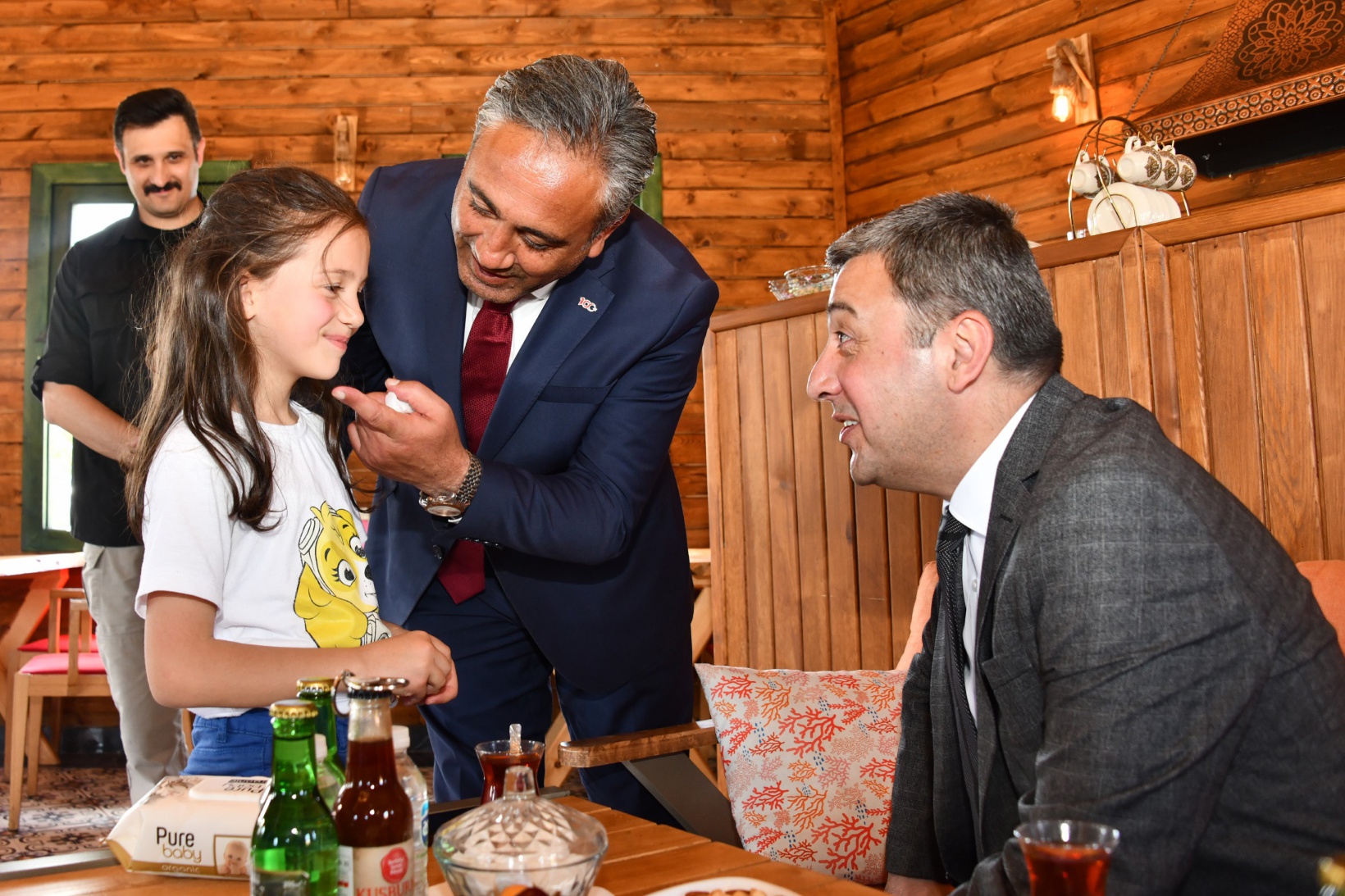 Vali Tanrısever Köse ilçesinde incelemelerde bulundu 40