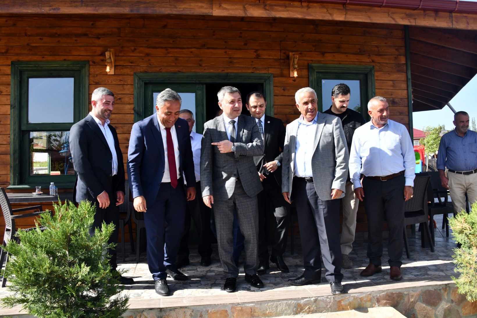 Vali Tanrısever Köse ilçesinde incelemelerde bulundu 47