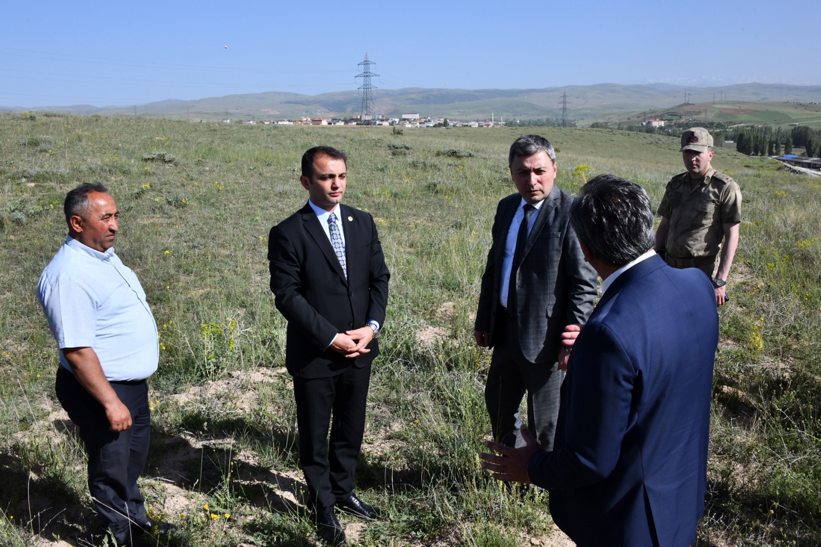 Vali Tanrısever Köse ilçesinde incelemelerde bulundu 49