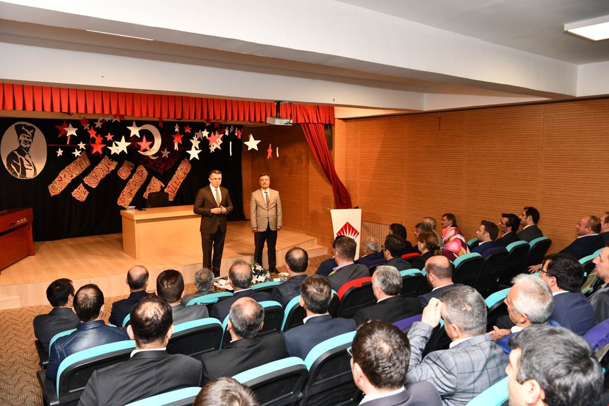 Vali Memiş, eğitim camiasına veda etti 2