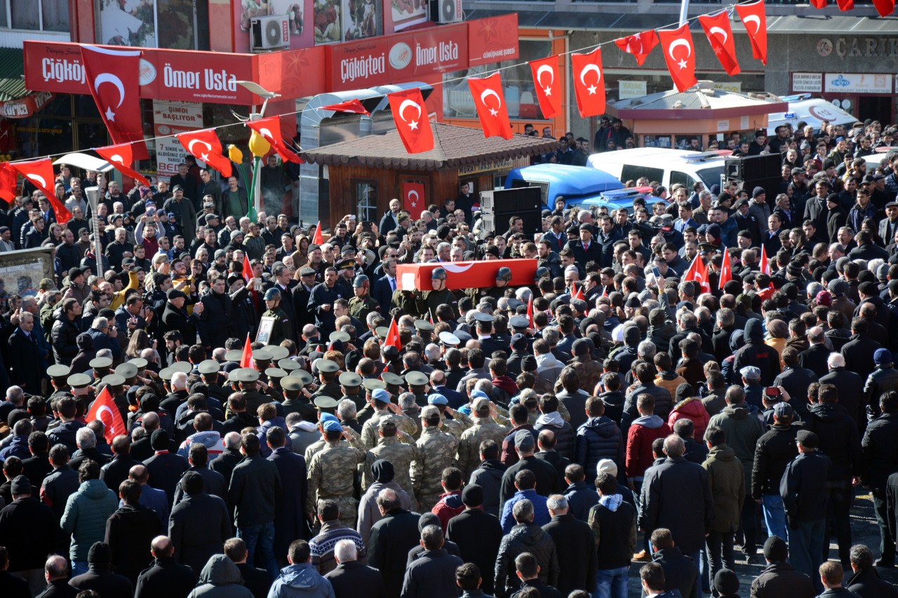 Gümüşhane gül yüzlü şehidini uğurladı 34