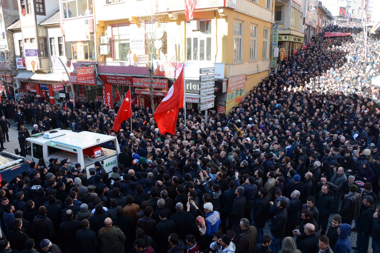 Gümüşhane gül yüzlü şehidini uğurladı 41