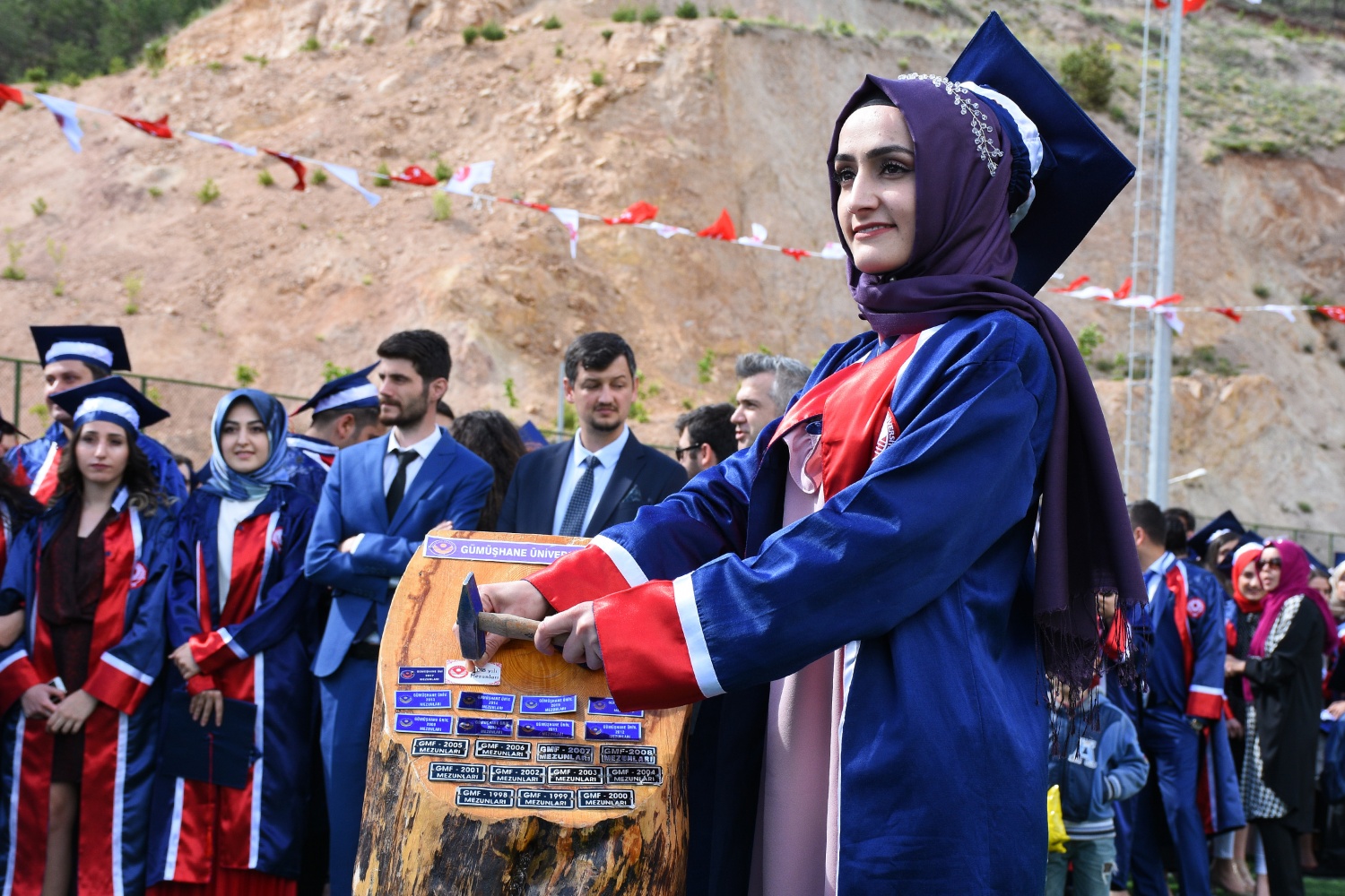 Gümüşhane Üniversitesinde 10.mezuniyet töreni 40