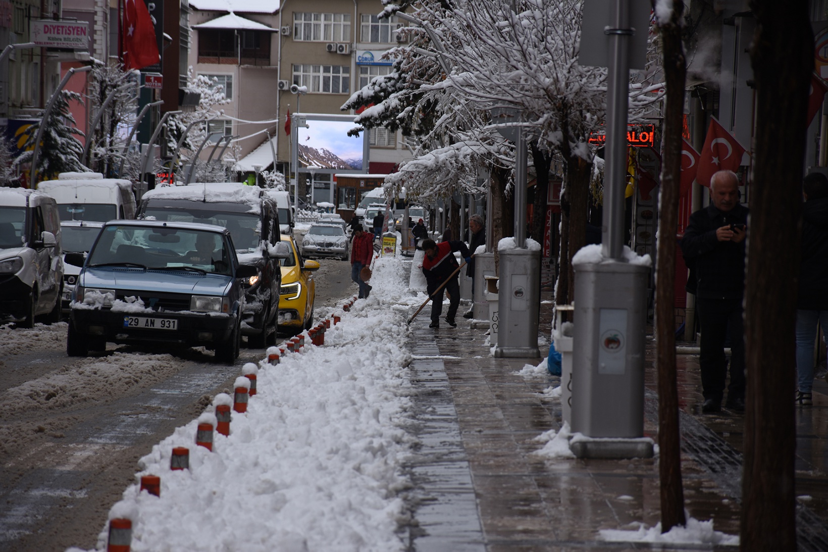 Gümüşhane Belediyesinden kar mesaisi 5