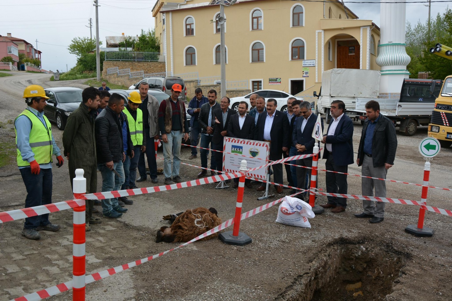 Kelkit’te doğalgaz şebeke çalışmaları başladı 2