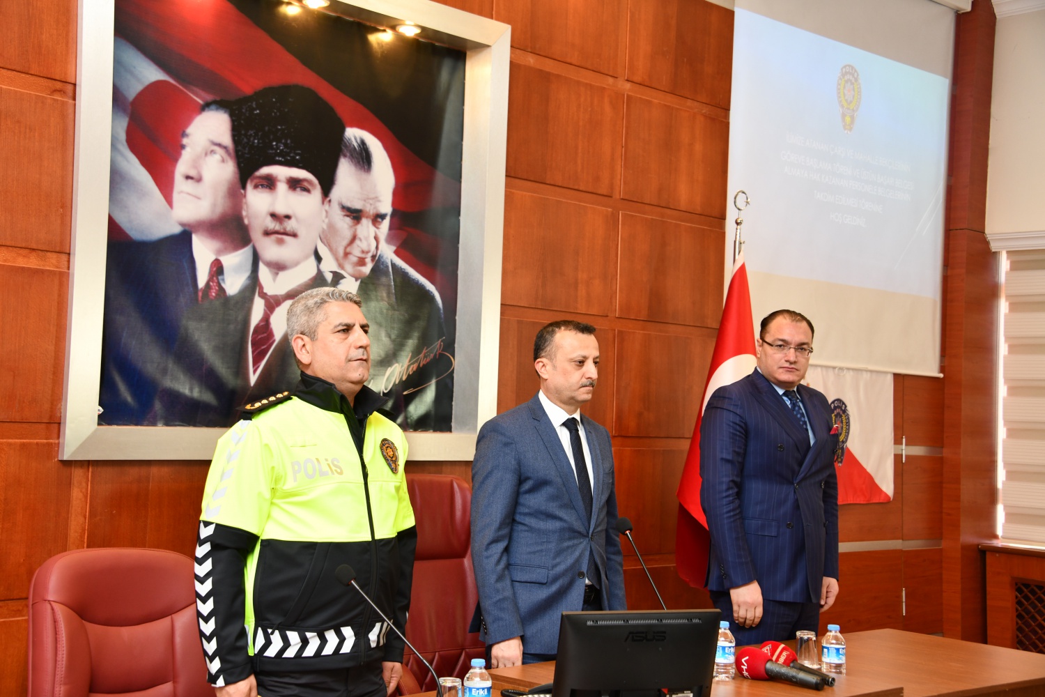 Bekçiler için sertifika töreni 7