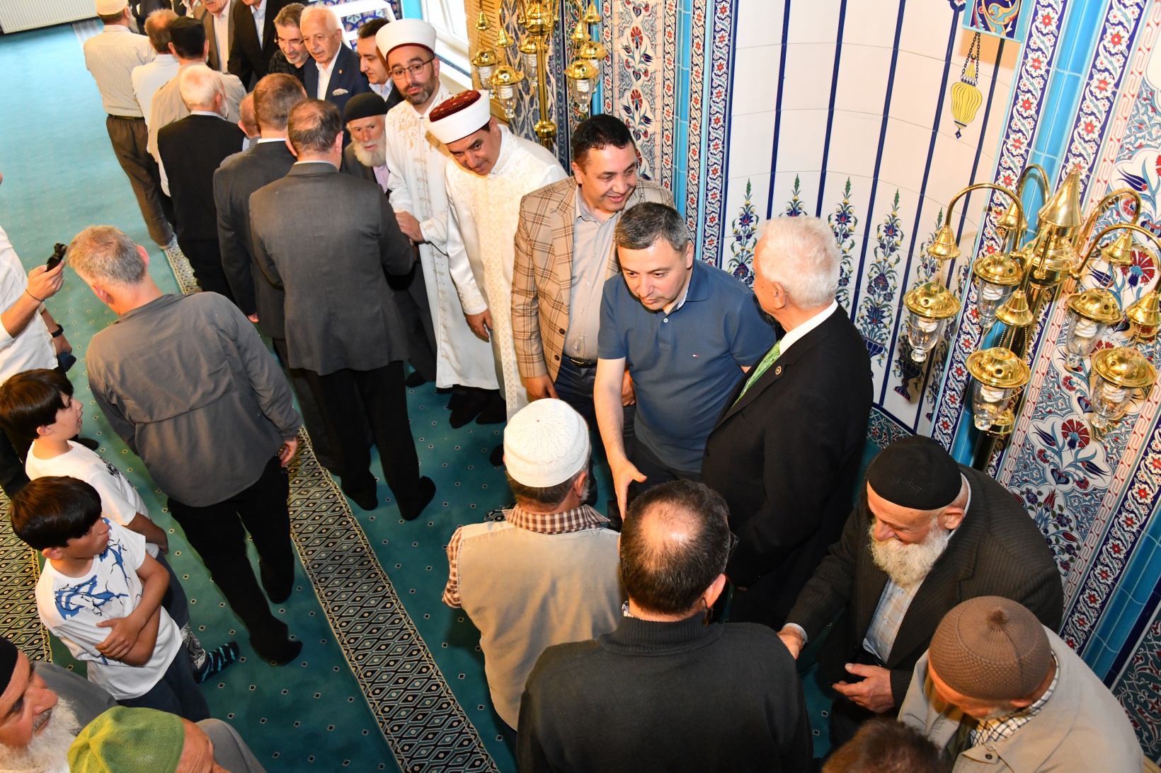 Gümüşhane protokolü bayramlaştı 6