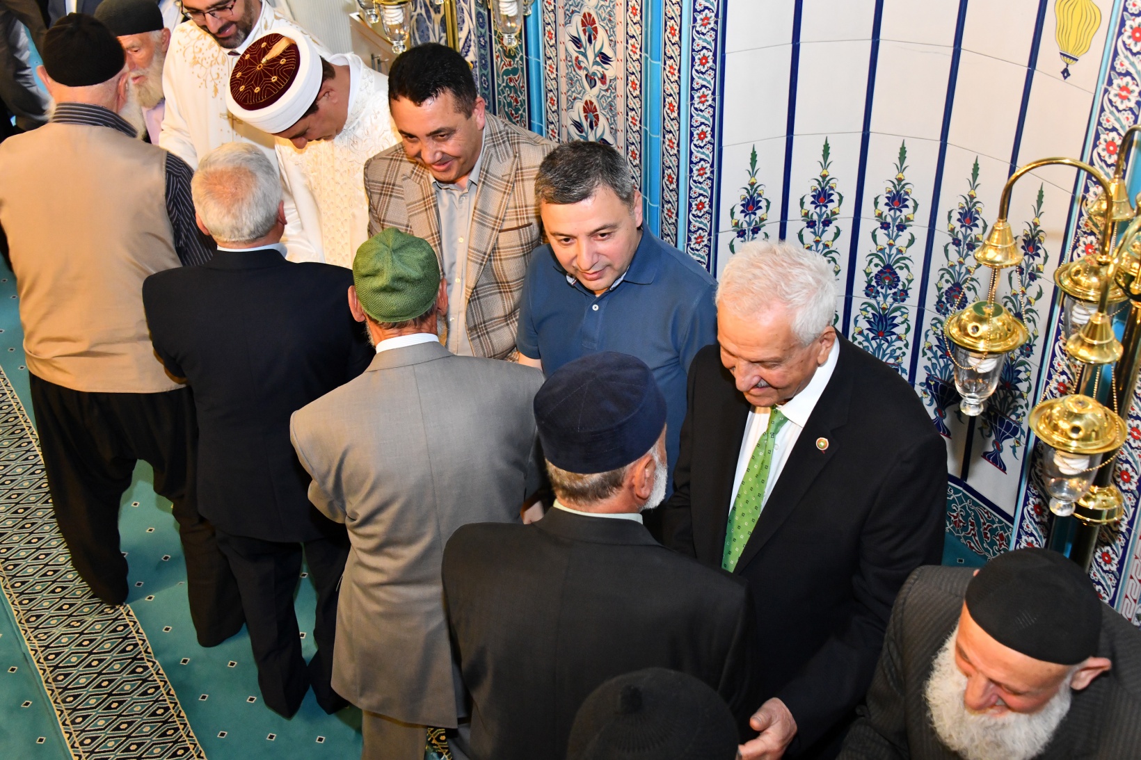 Gümüşhane protokolü bayramlaştı 10