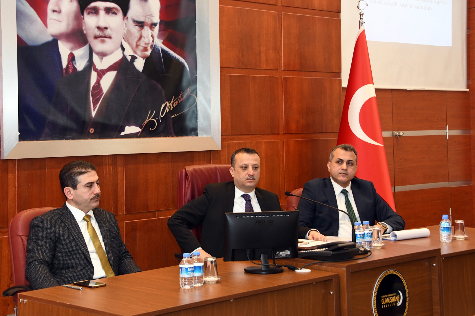 Gümüşhane’de okul güvenlik toplantısı yapıldı 1