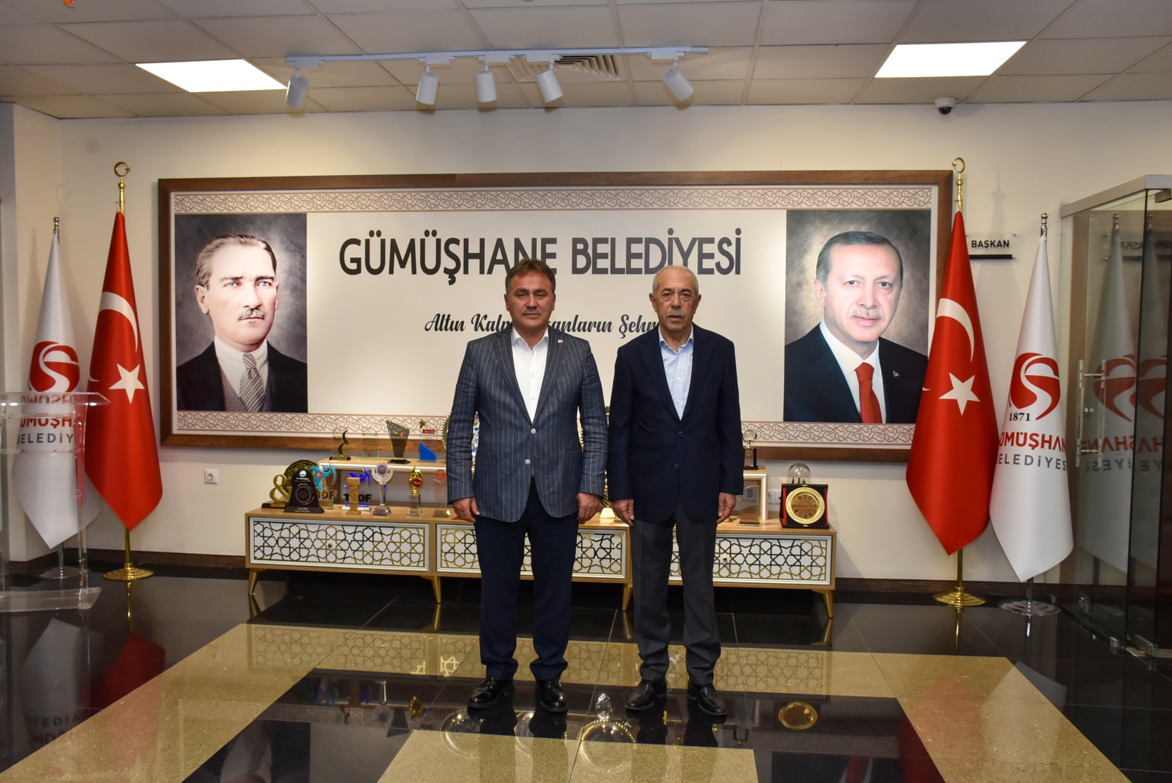 Çelikhan’dan Başkan Çimen’e teşekkür ziyareti 2