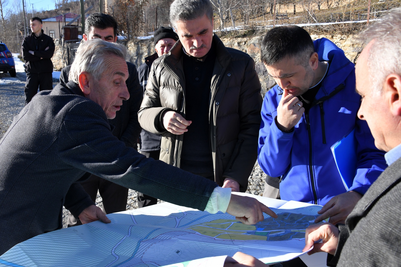 Vali Baruş’tan Yağlıdere ve Olucak köylerinde inceleme 9