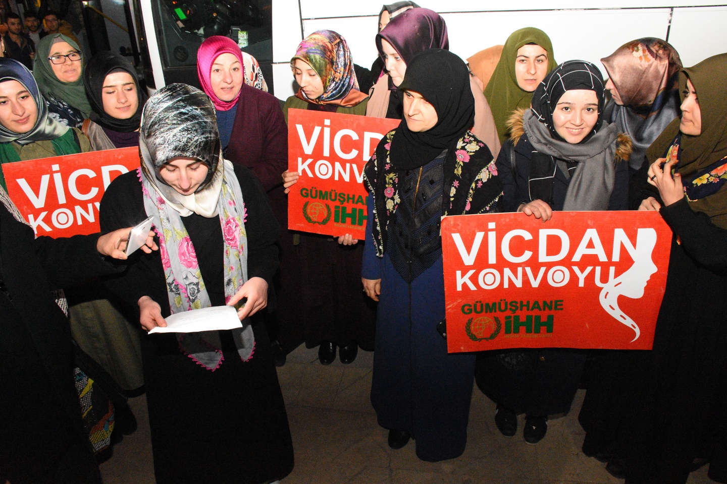 Vicdan konvoyu Gümüşhane’den geçti 2