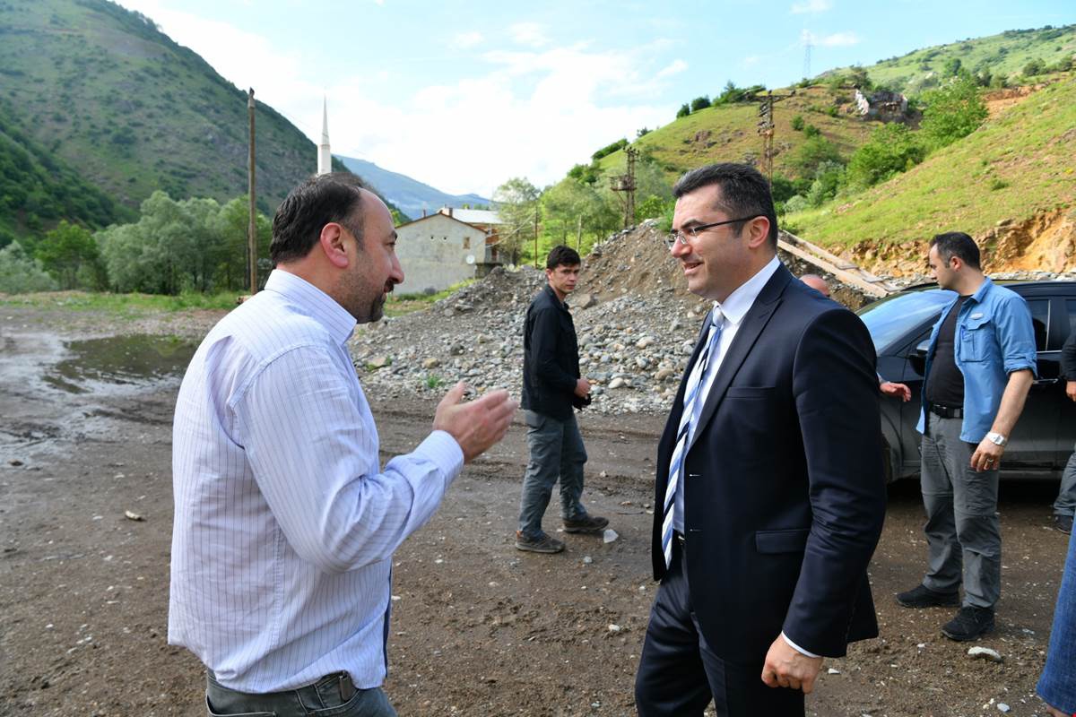 Vali Memiş Torul’da 18