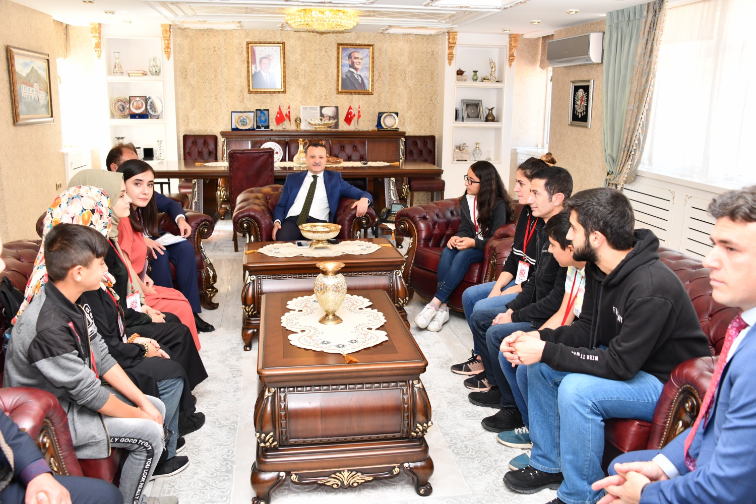 Biz Anadoluyuz Projesi kapsamında Kars’tan gelen öğrenciler Gümüşhane’de 11