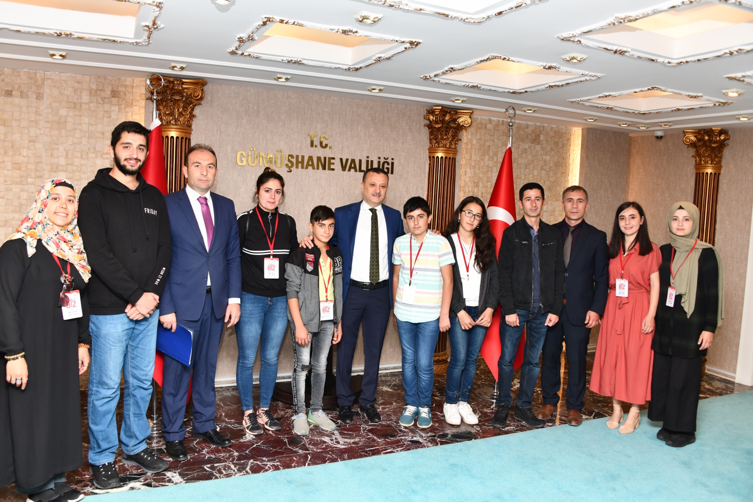 Biz Anadoluyuz Projesi kapsamında Kars’tan gelen öğrenciler Gümüşhane’de 10