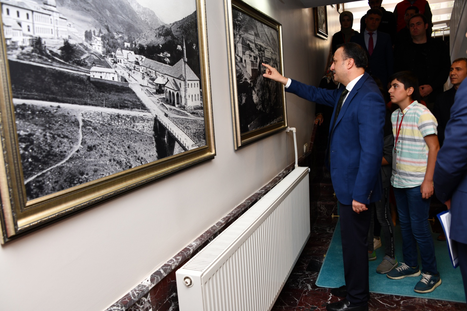 Biz Anadoluyuz Projesi kapsamında Kars’tan gelen öğrenciler Gümüşhane’de 2