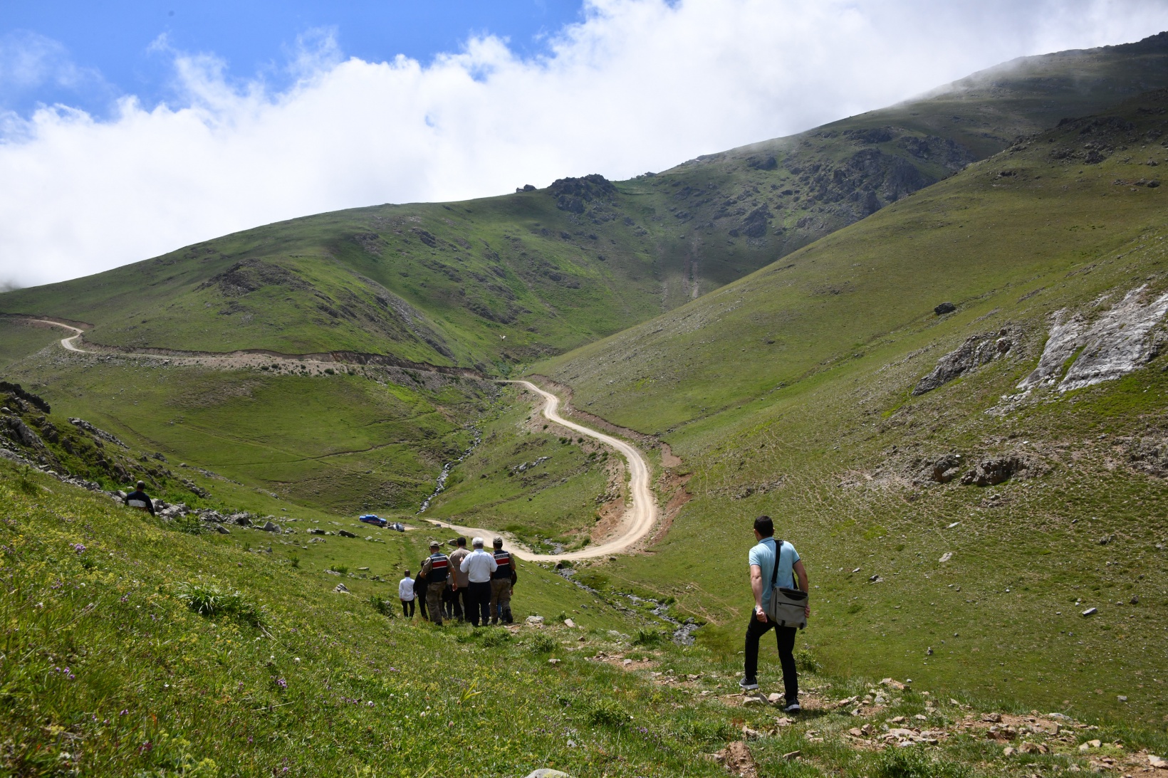 Vali Tanrısever Alçakdere ve Yağmurdere'de vatandaşlarla buluştu 40