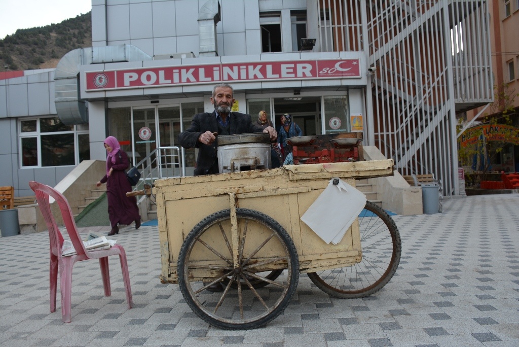 Havalar soğudu mısır kazanının yerini kestane sobası aldı 3