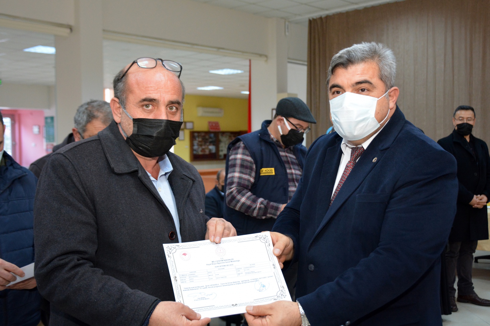 Gümüşhane’de 93 kursiyere sertifikaları verildi  24