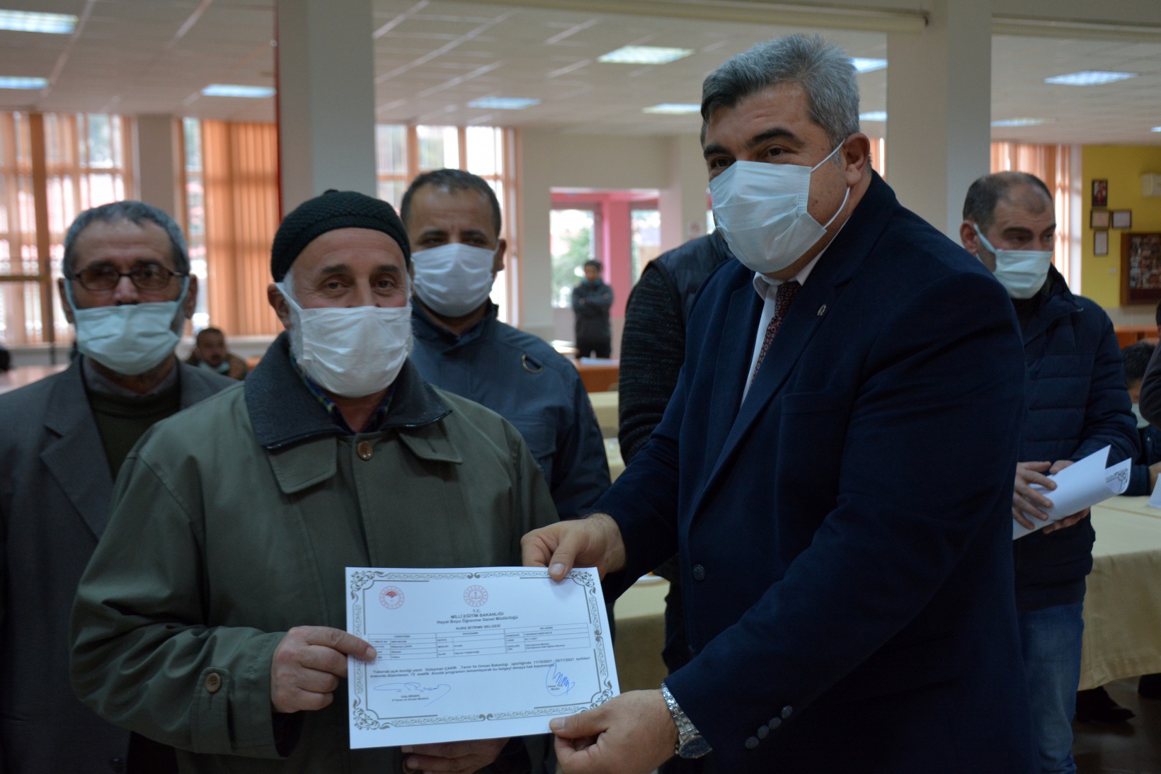 Gümüşhane’de 93 kursiyere sertifikaları verildi  32