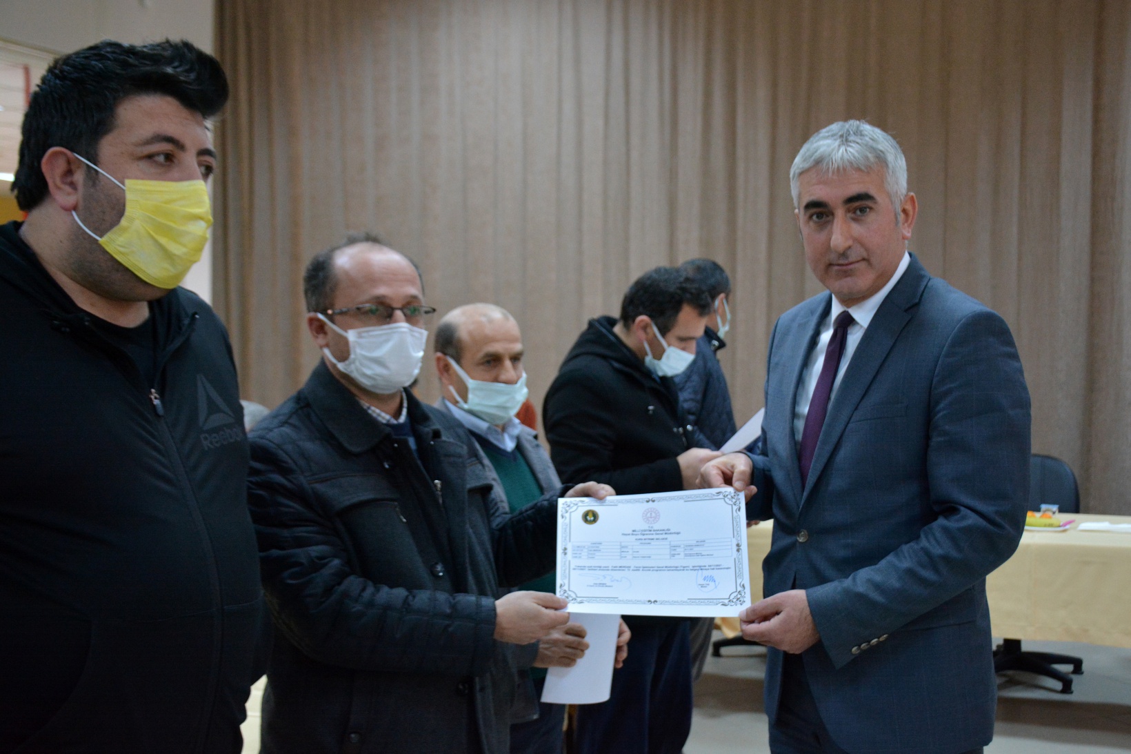 Gümüşhane’de 93 kursiyere sertifikaları verildi  28