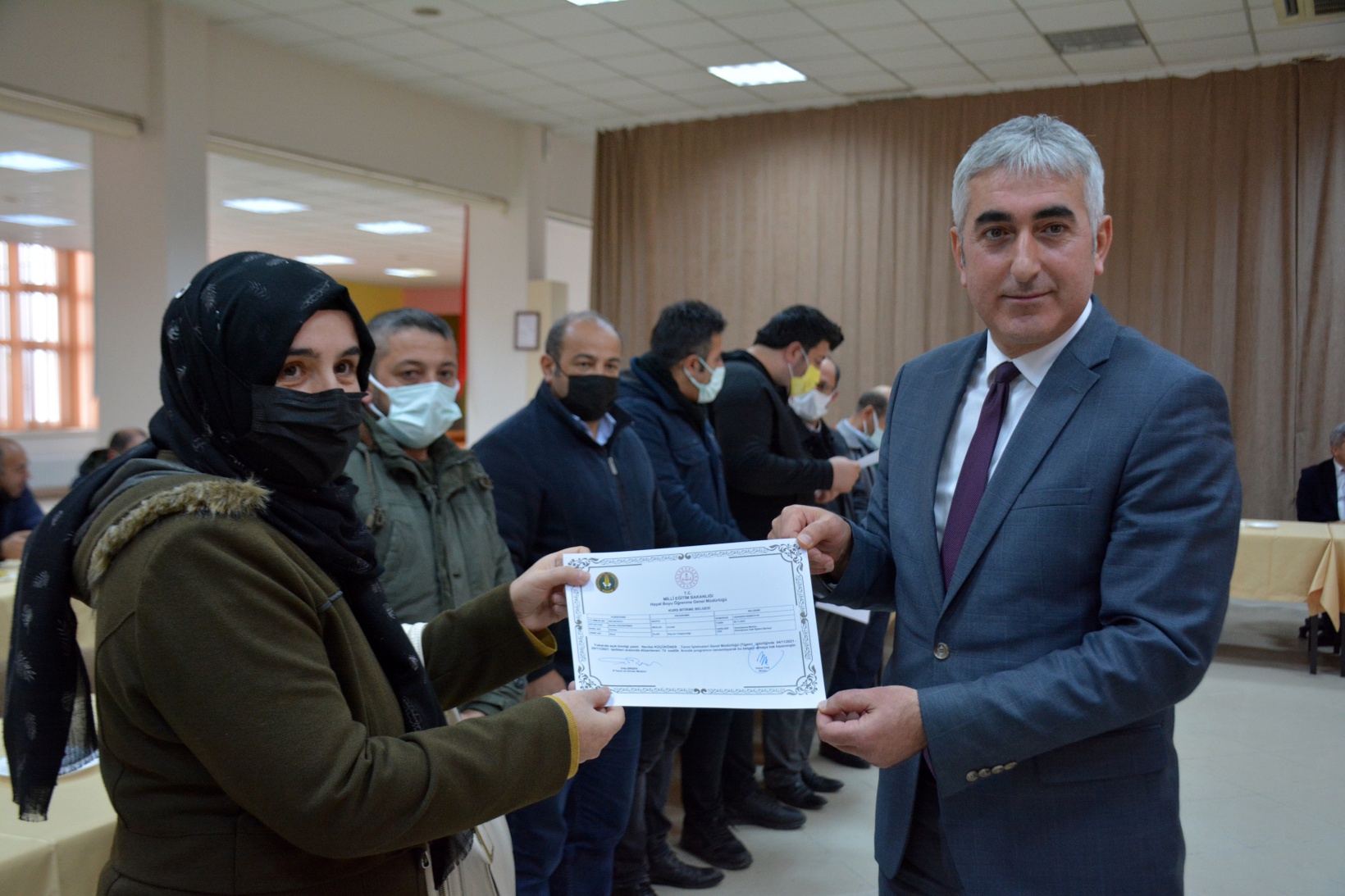 Gümüşhane’de 93 kursiyere sertifikaları verildi  29