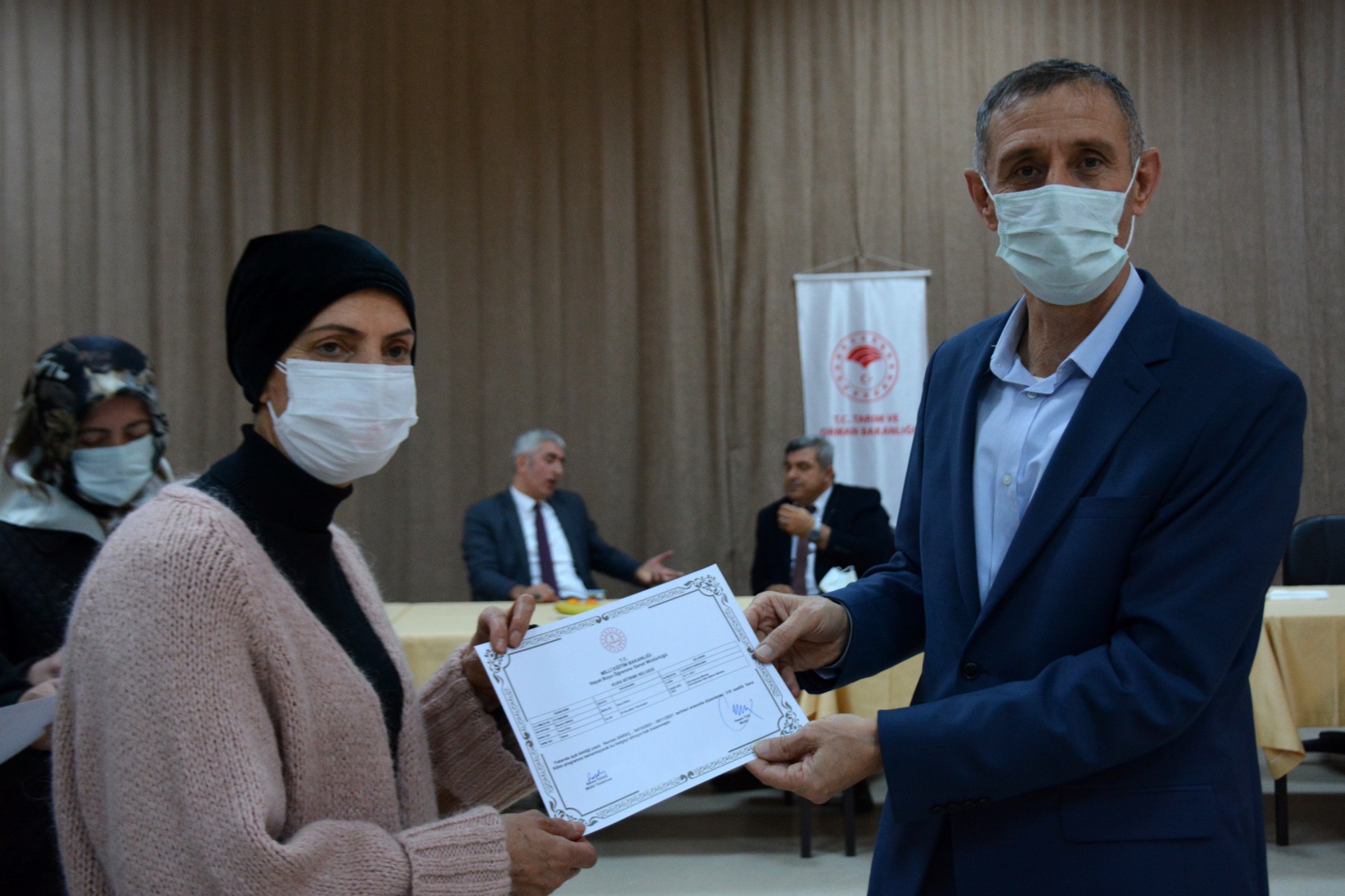 Gümüşhane’de 93 kursiyere sertifikaları verildi  20