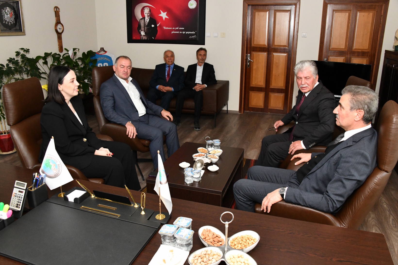 Vali Baruş Kürtün ilçesinde incelemelerde bulundu 62