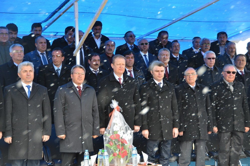 Köse İrfan Can Meslek Yüksek Okulu öğrenci yurdunun temeli atıldı 3