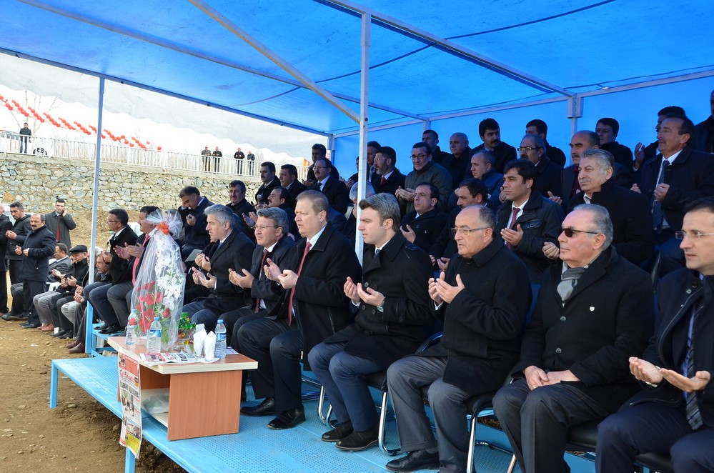 Köse İrfan Can Meslek Yüksek Okulu öğrenci yurdunun temeli atıldı 8